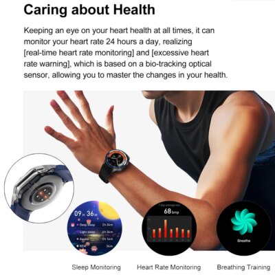 2025 New For OPPO Watch X Smart Watch 4GB Large Memory Music Video Player TWS Headphones AMOLED HD Business High-end Smartwatch - Image 5