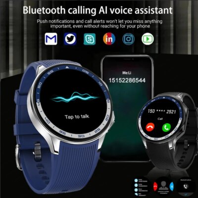 2025 New For OPPO Watch X Smart Watch 4GB Large Memory Music Video Player TWS Headphones AMOLED HD Business High-end Smartwatch - Image 4