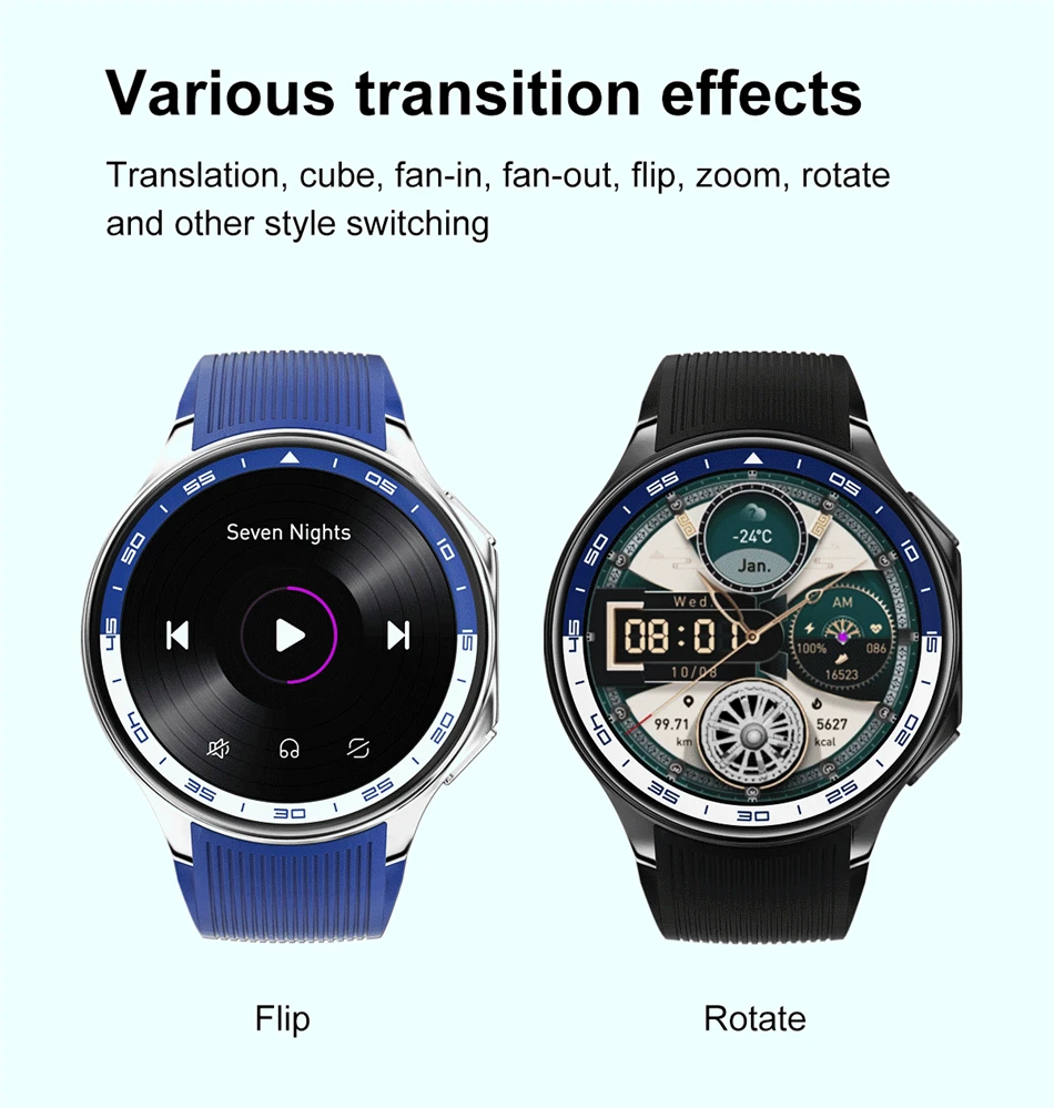 2025 New For OPPO Watch X Smart Watch 4GB Large Memory Music Video Player TWS Headphones AMOLED HD Business High-end Smartwatch