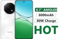 Original Oppo A5 Pro Mobile Phone Dimensity 7300 OTA 6.7" AMOLED 120HZ 6000mAh Battery 80W Charge 50.0MP Camera Fingerprint
