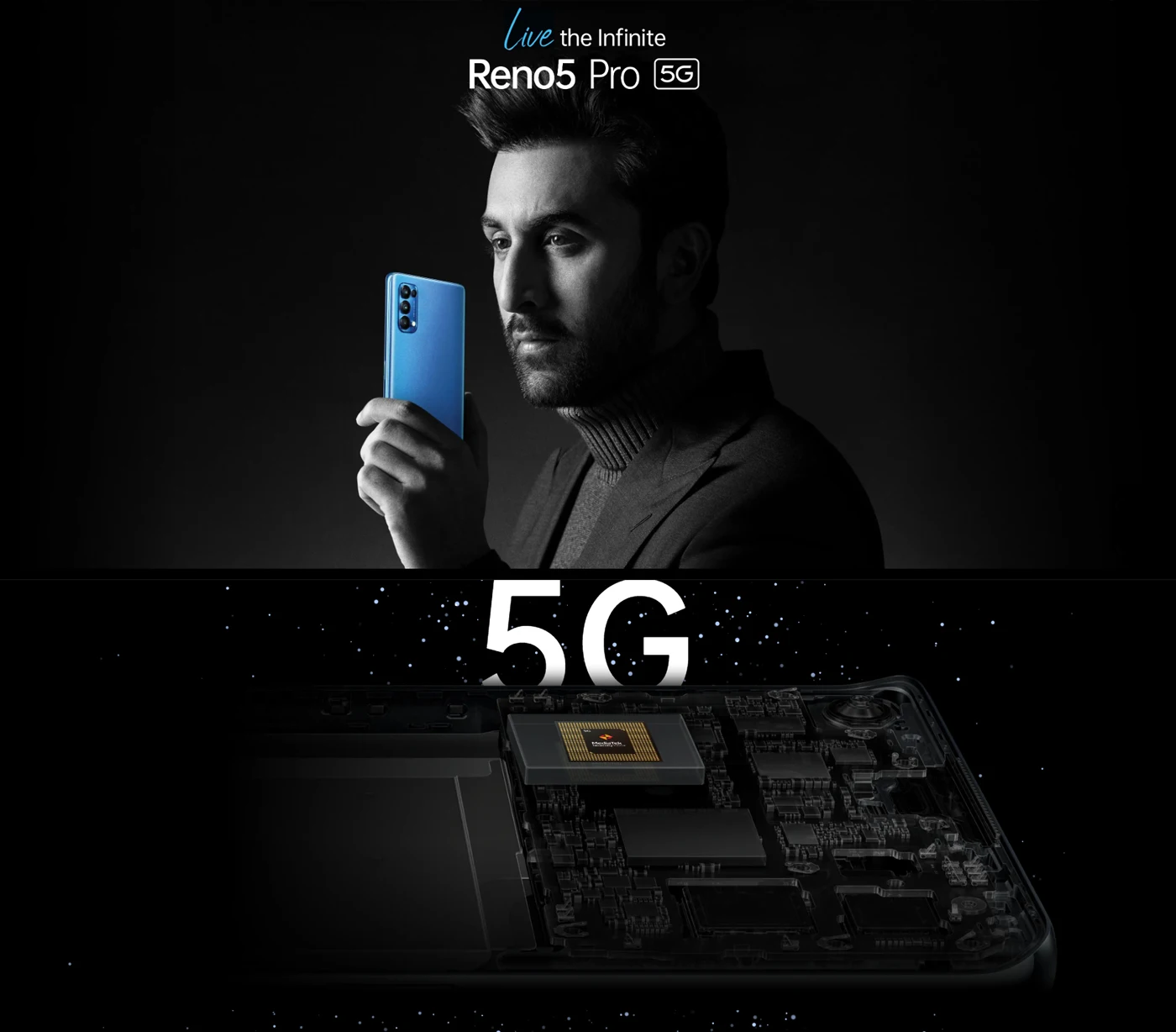 oppo Reno5 pro 5G Android 6.55 inch 12GB RAM 256GB ROM Unlocked All Colours in Good Condition Original used phone