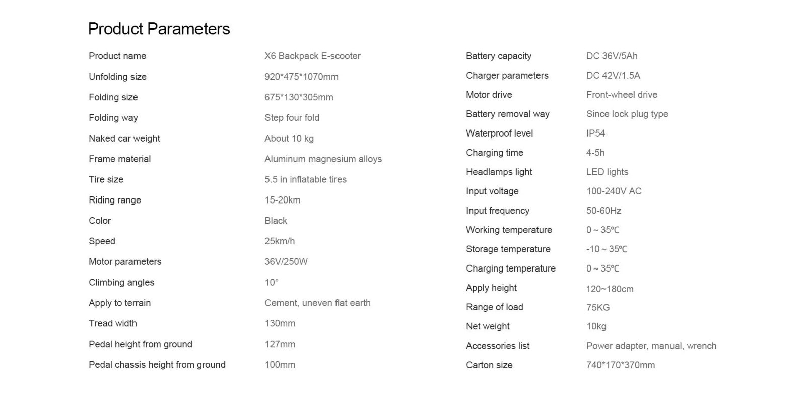 HX Electric scooter Foldable 7.5A 350W 25KM/H electric scooters 36V EScooters 5.5 Inch E Scooter For Adults