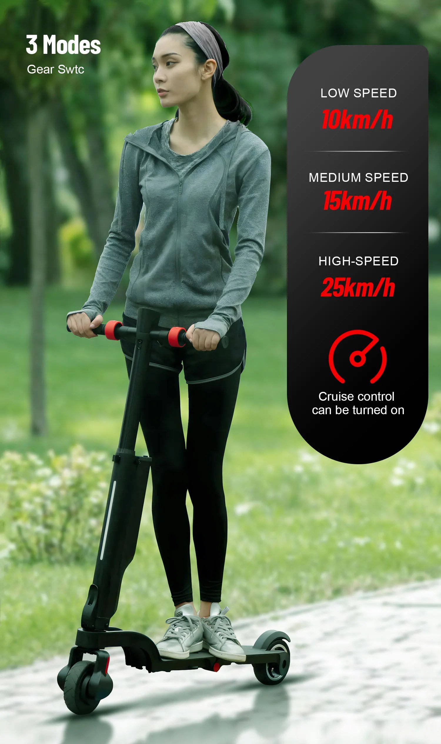 HX Electric scooter Foldable 7.5A 350W 25KM/H electric scooters 36V EScooters 5.5 Inch E Scooter For Adults