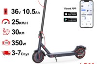 LP60 Electric Scooter 350W 25km/h APP Smart Control Scooter 8.5inch tire Folding Electric Scooter 30KM Max Range for Adult