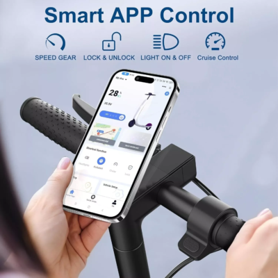 LP60 Electric Scooter 350W 25km/h APP Smart Control Scooter 8.5inch tire Folding Electric Scooter 30KM Max Range for Adult - Image 2