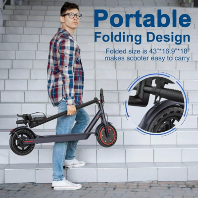 LP60 Electric Scooter 350W 25km/h APP Smart Control Scooter 8.5inch tire Folding Electric Scooter 30KM Max Range for Adult - Image 4