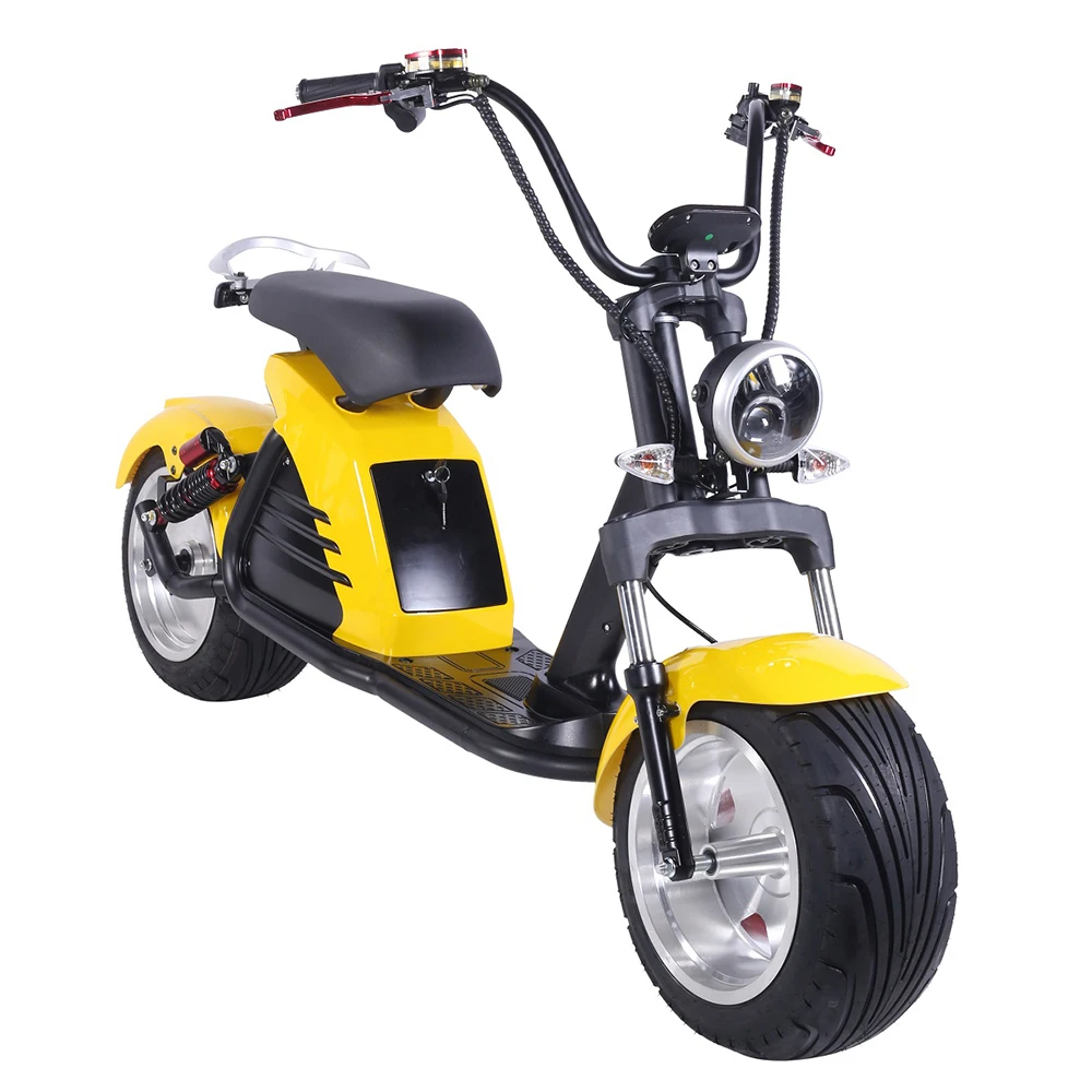 Max speed  70KM/H Flexible 4000W  Strong Power Motor 2 Wheel Electric Scooter Electric Motorcycle Citycoco With 18 Inch Tire