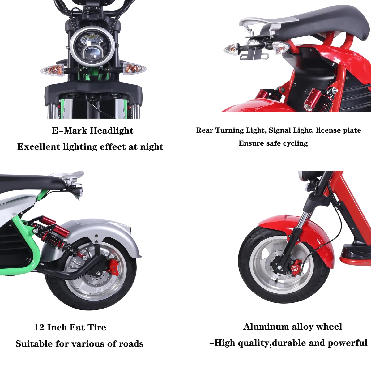 Max speed  70KM/H Flexible 4000W  Strong Power Motor 2 Wheel Electric Scooter Electric Motorcycle Citycoco With 18 Inch Tire