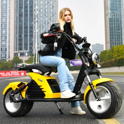 Max speed  70KM/H Flexible 4000W  Strong Power Motor 2 Wheel Electric Scooter Electric Motorcycle Citycoco With 18 Inch Tire