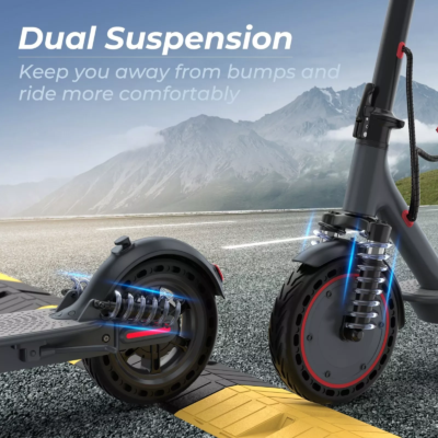 AOVOPRO TMAX 10inch Electric Scooter 500W 22MPH Adult APP Smart Scooter Shock-absorbing Anti-skid Folding Electric Scooter - Image 3
