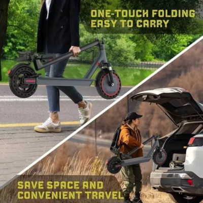 AOVOPRO TMAX 10inch Electric Scooter 500W 22MPH Adult APP Smart Scooter Shock-absorbing Anti-skid Folding Electric Scooter - Image 5