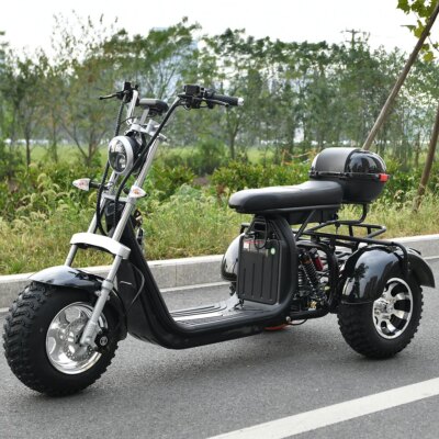Adult Electric 3 Wheel Scooter 2000W Motor Max Speed 35-45KM/H Max Load 250KG 18 Inch Off road Fat Tire Electric Scooter - Image 2