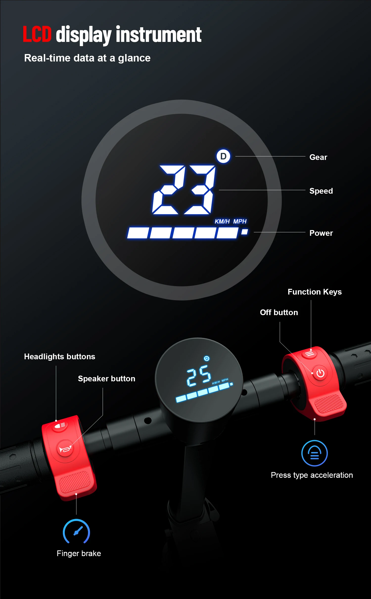 HUANCI X6 Electric scooter Foldable 7.5A 350W 25KM/H electric scooters 36V EScooters 5.5 Inch E Scooter For Adults