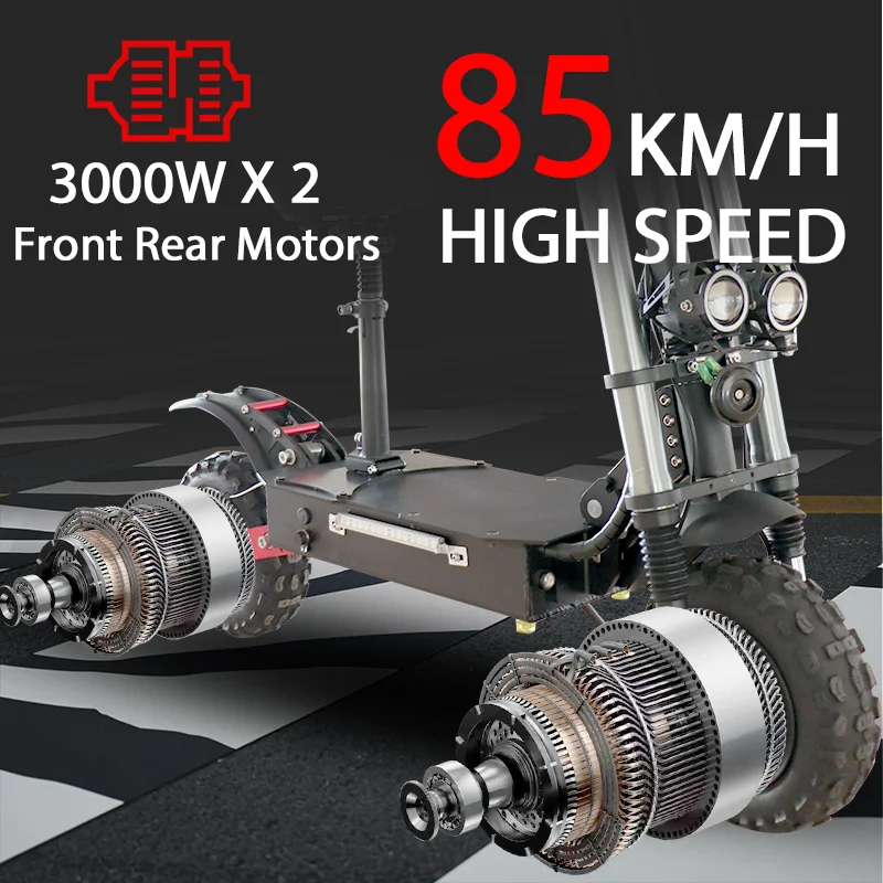 55-85KM/H Speed Electric Scooter 48V-72V Lithium Battery E Scooter 110KM Maximum Range Electric Scooter Adults with Seat 55-85KM/H Speed Electric Scooter 48V-72V Lithium Battery E Scooter 110KM Maximum Range Electric Scooter Adults with Seat