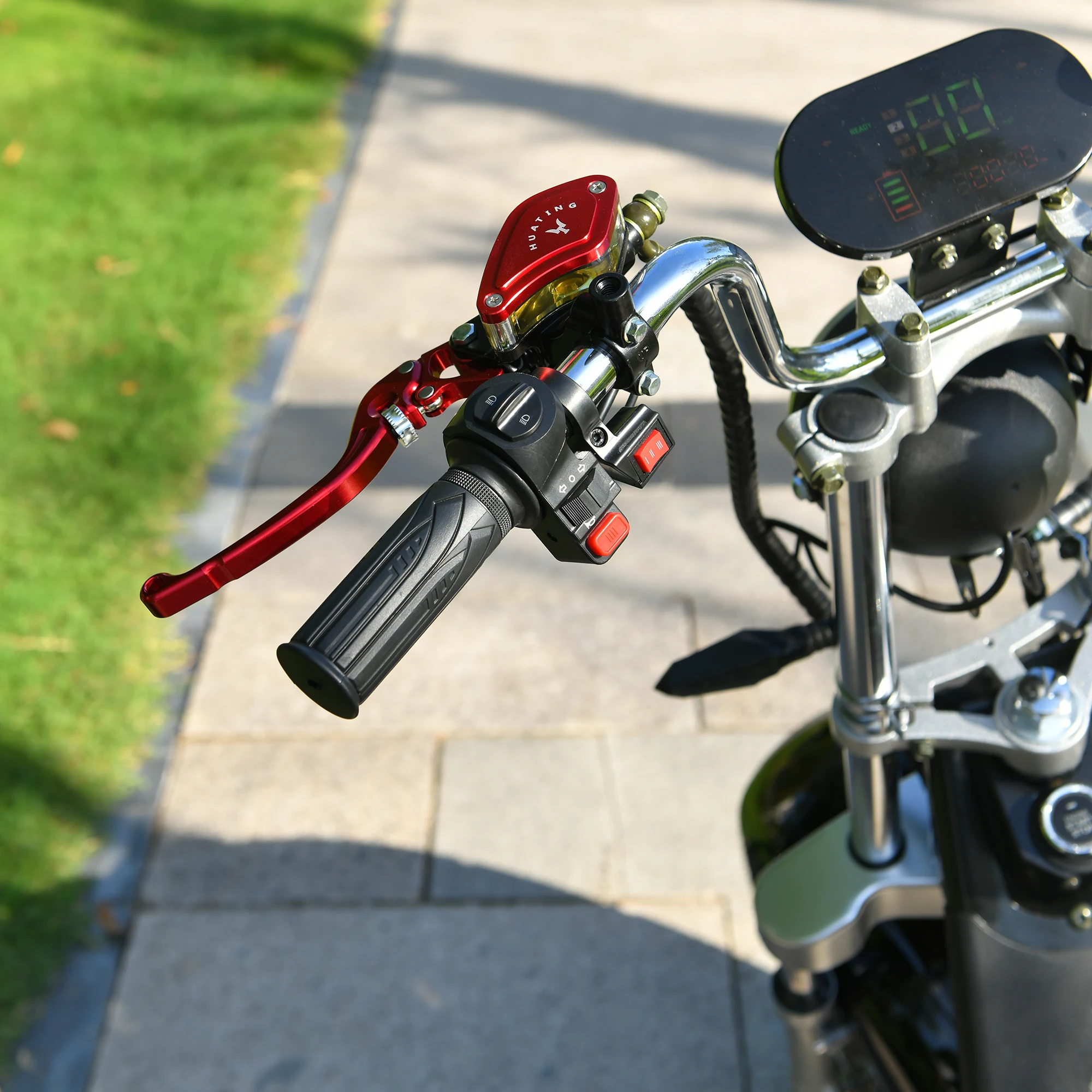 Motorcycles 4000W High Speed  70Km/h  Scooters Factory Fat Tire Electric Scooter Adult