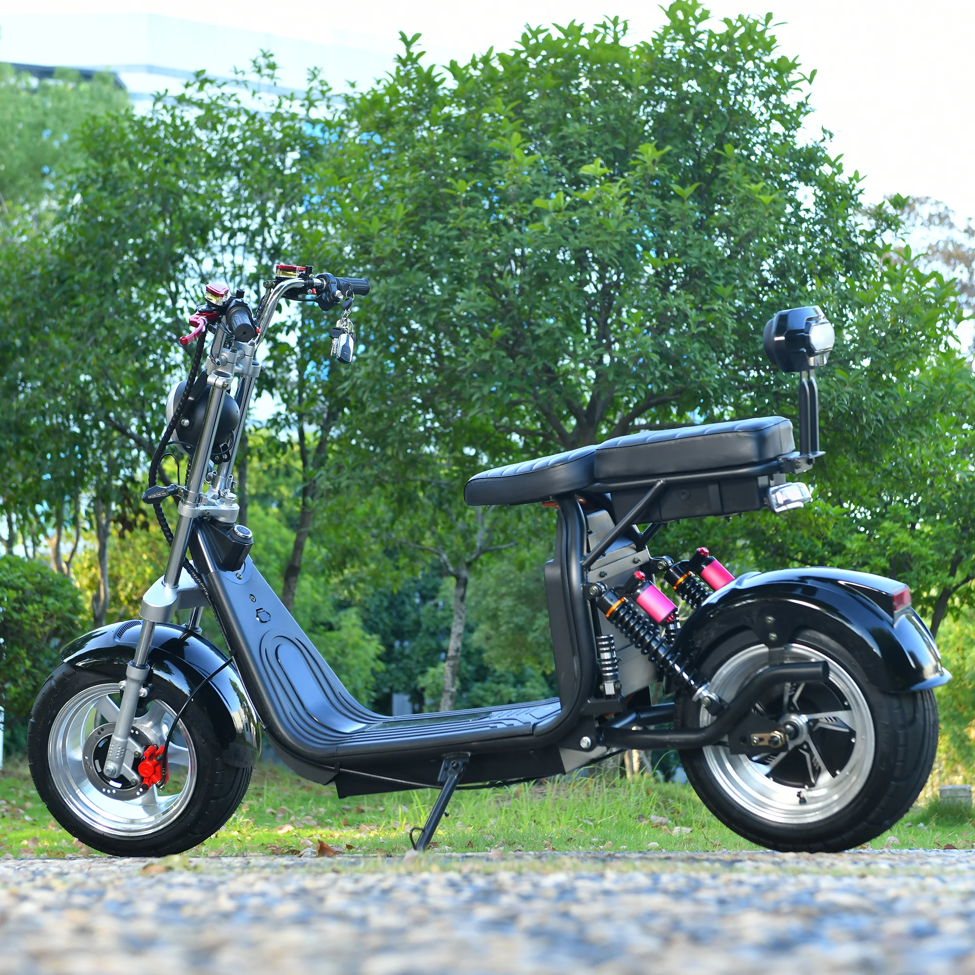 Motorcycles 4000W High Speed  70Km/h  Scooters Factory Fat Tire Electric Scooter Adult