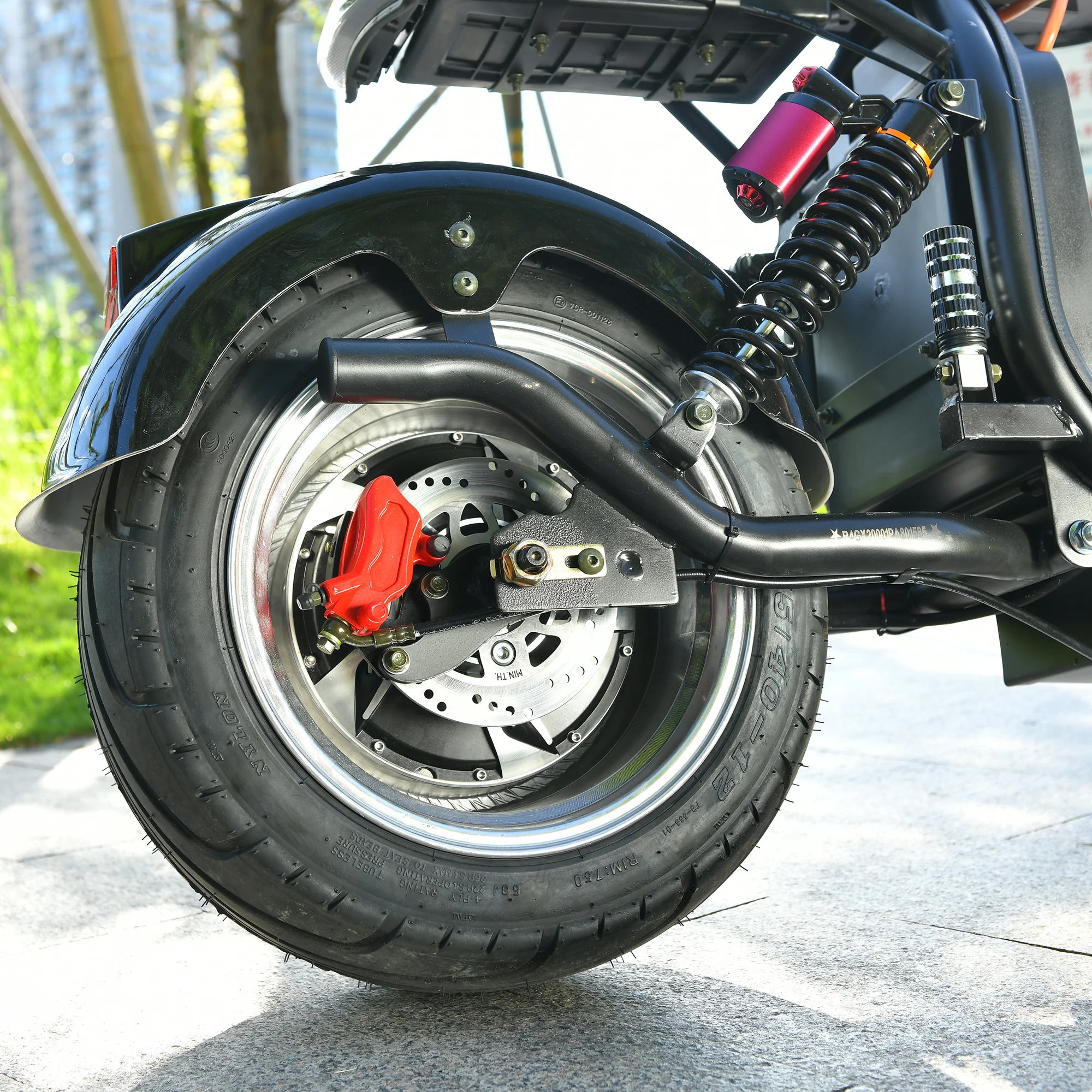Motorcycles 4000W High Speed  70Km/h  Scooters Factory Fat Tire Electric Scooter Adult