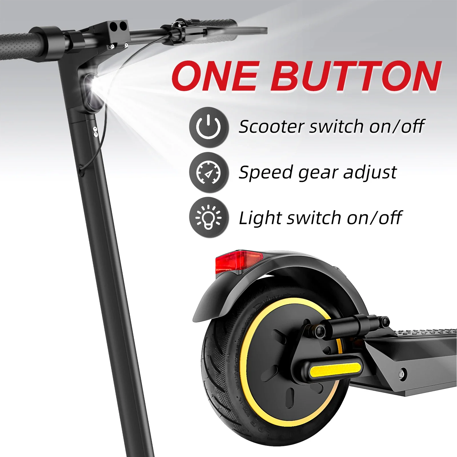 Electric Scooter: 500W Power, 35km/h Max Speed, APP-Enabled, Shock Absorption, Anti-Skid Tires, Foldable for Adult Use.