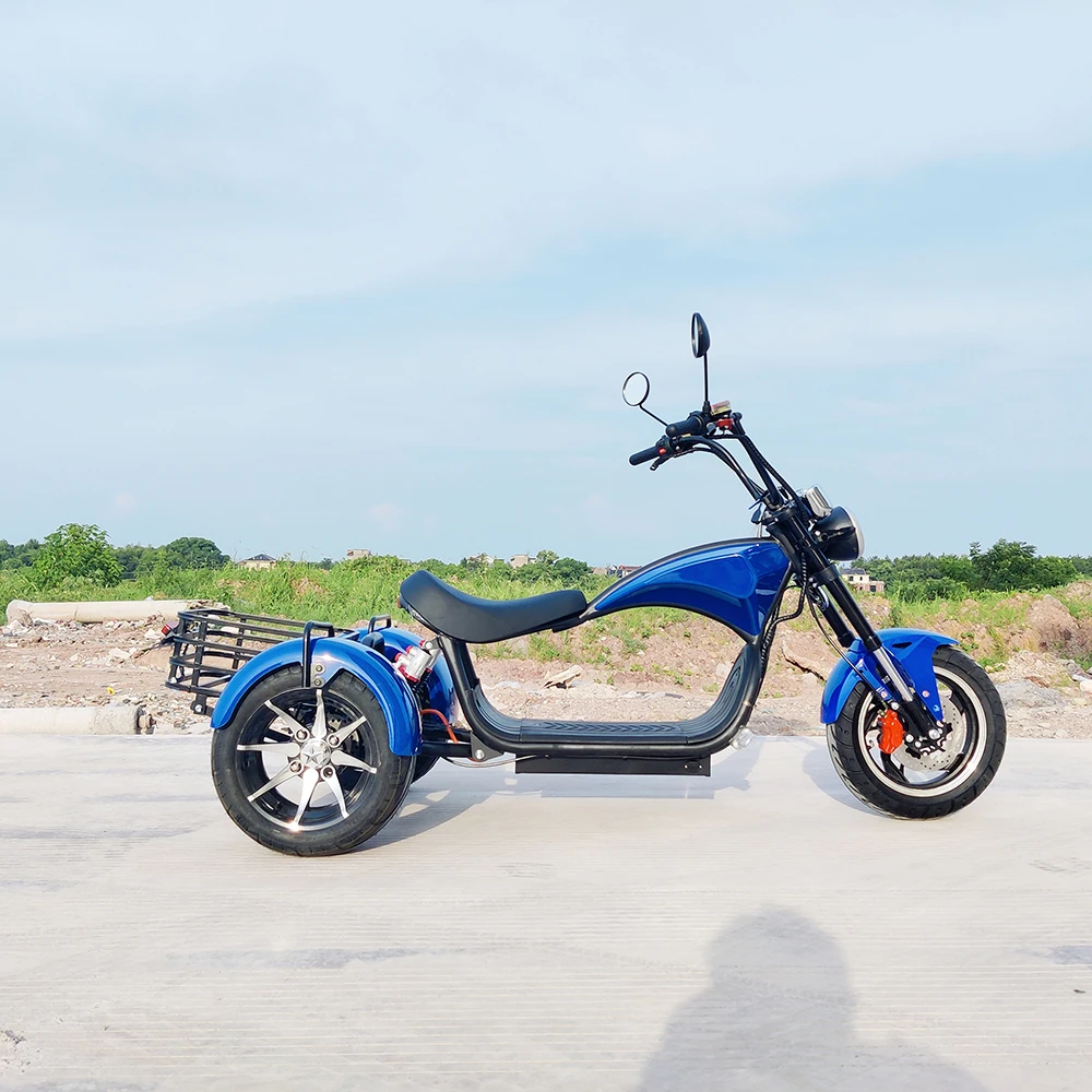 Citycoco  Electric  Scooter For Adults  Max Load 250KG 18Inch Fat Tire  1500W Motor 3 Wheel Off Road  Electric Motorcycle