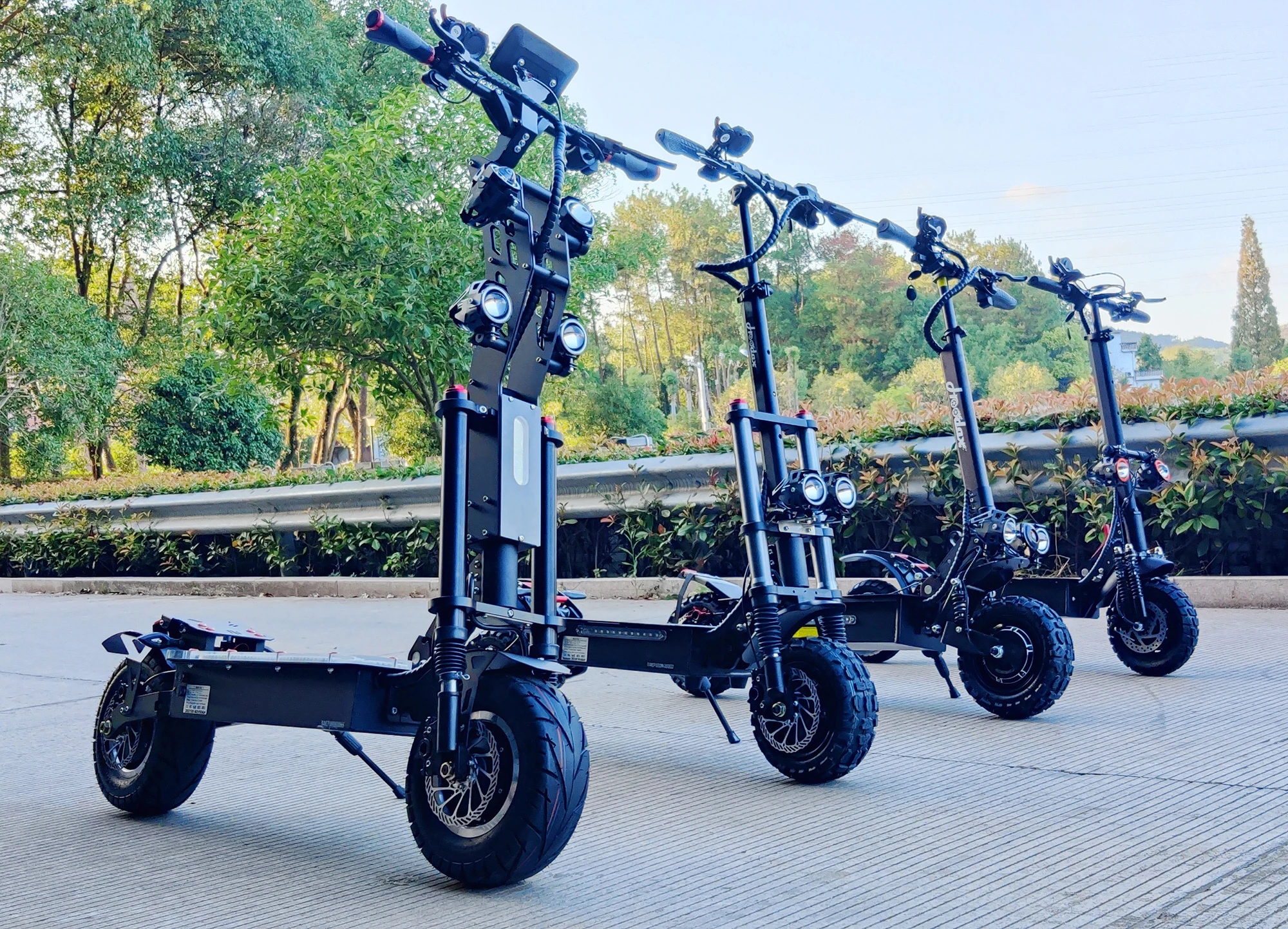Citycoco  Electric  Scooter For Adults  Max Load 250KG 18Inch Fat Tire  1500W Motor 3 Wheel Off Road  Electric Motorcycle