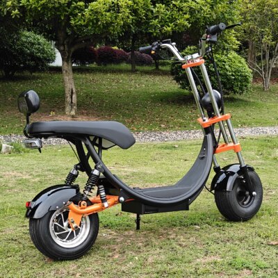 Citycoco Adult Electric Scooter 1500W Max Speed 45km/h Double seat Max mileage 35-50KM Max Load 150KG USA STOCK - Image 3