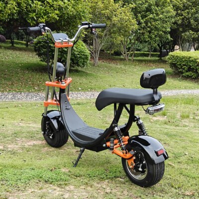 Citycoco Adult Electric Scooter 1500W Max Speed 45km/h Double seat Max mileage 35-50KM Max Load 150KG USA STOCK - Image 4