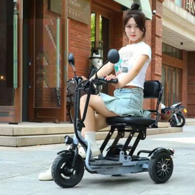 3 wheel scooter electric e scooter patinete electrico adult handicapped tricycles electric - Image 4