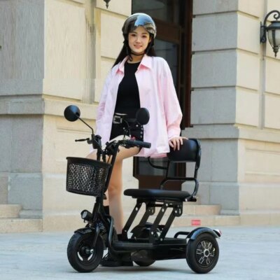 3 wheel scooter electric e scooter patinete electrico adult handicapped tricycles electric - Image 6