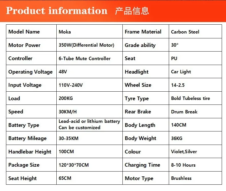 New Electric Motorcycle 500W48V20AH 2 wheel With Pedals Electric Scooter Moped Electric Scooter Popular Scooter City Commuting