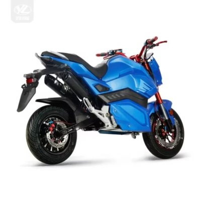 Luyuan Motorcycle2000W electric bike cheaper 48V pedal electric bike moped scooter racing electric motorcycle - Image 5
