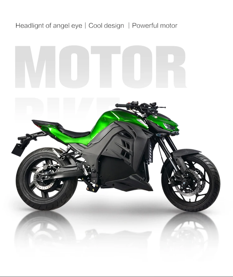 Cheaper Electric Motorcycle 5000W Hot Selling 72V SKD Electric Racing Motorcycle With Disc Brake Electric Moped Scooter