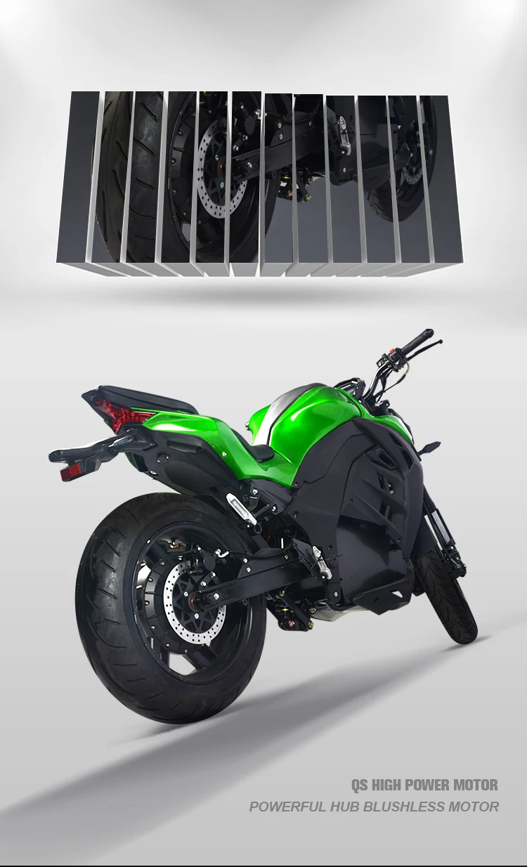 Cheaper Electric Motorcycle 5000W Hot Selling 72V SKD Electric Racing Motorcycle With Disc Brake Electric Moped Scooter