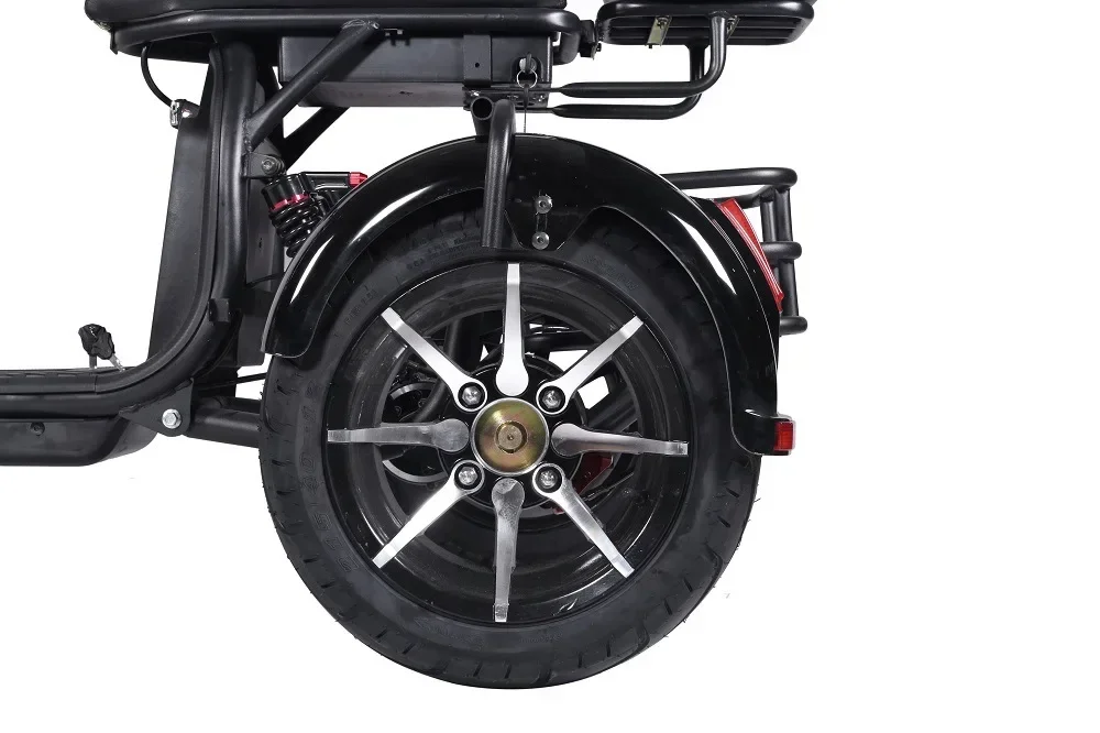 Electric Motorcycle Adult 3000W60V30AH 12Inch Off-Road Max Load 300KG Electric Tricycle Mountain Mileage 75KM Electric Scooter