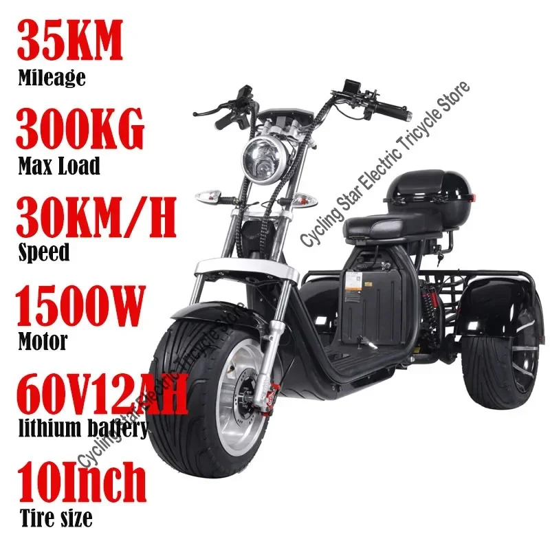 1500W60V12AH-10Inch