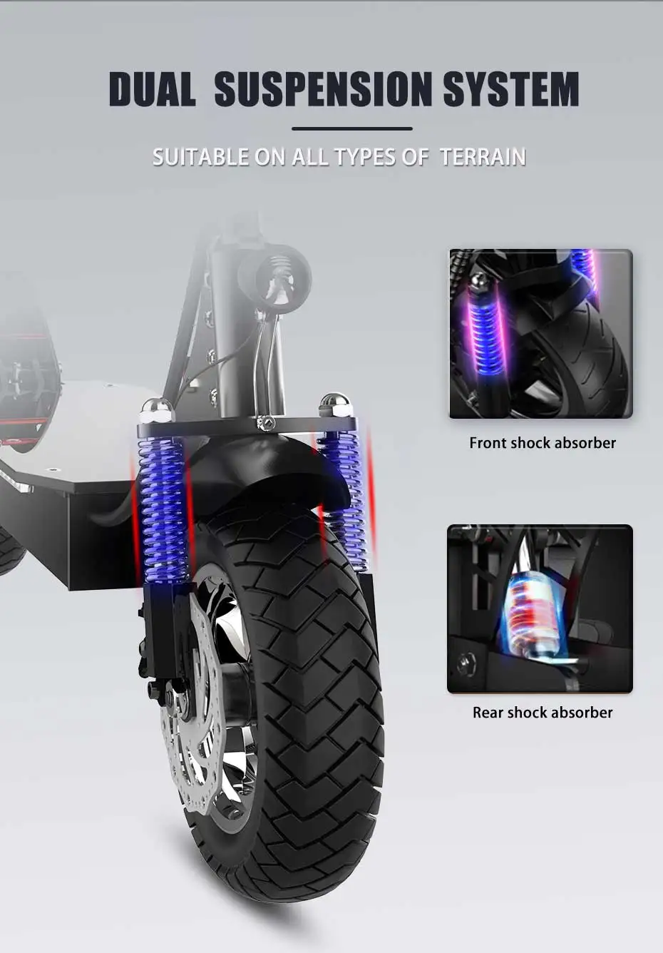 X750 Electric Scooter Adult 52V1600W Motor 10