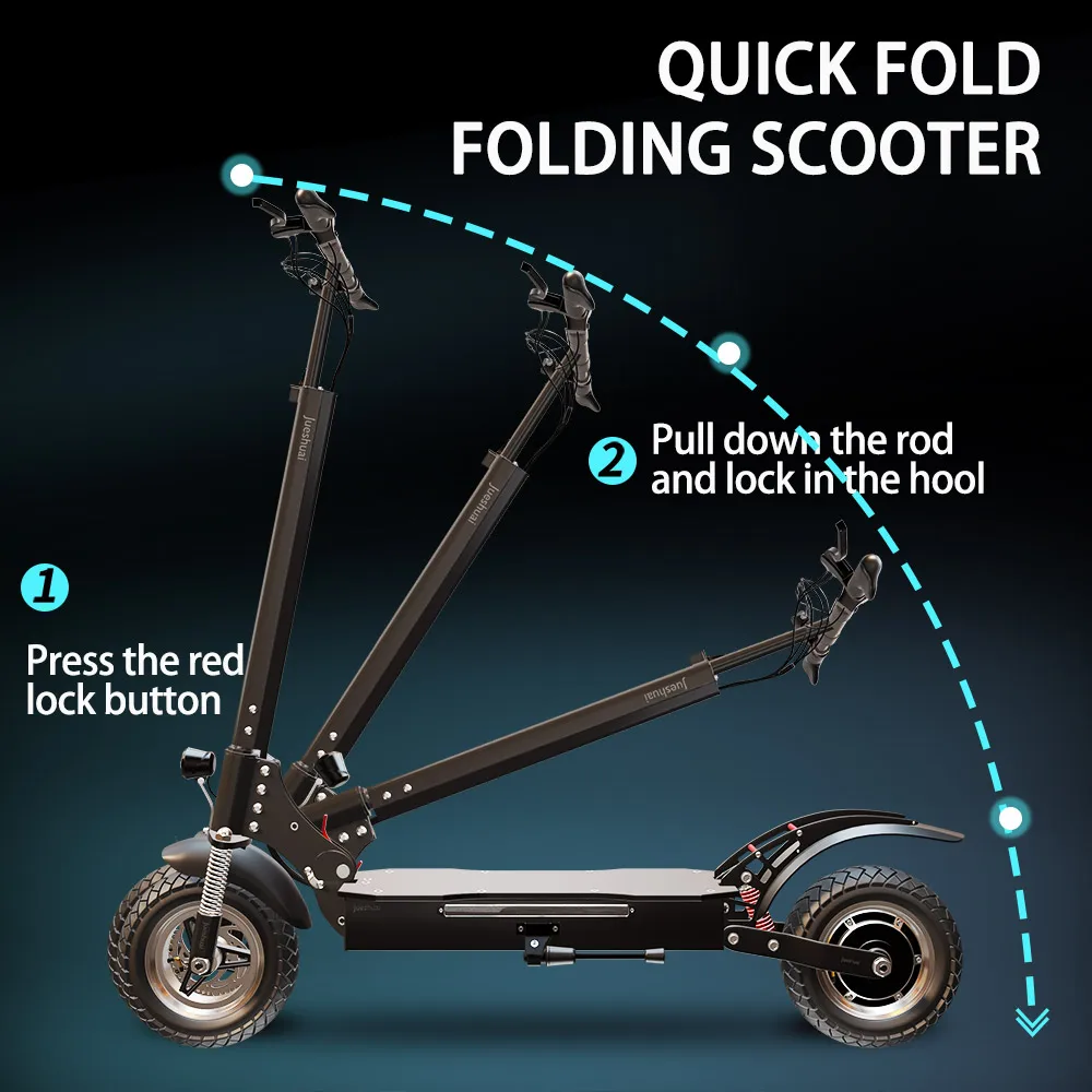 X750 Electric Scooter Adult 52V1600W Motor 10