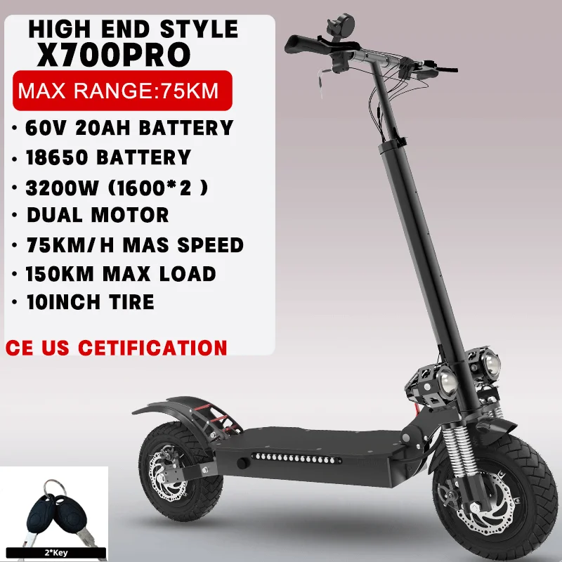 60V 20AH X700 dual
