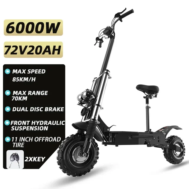 72V 20AH dual motor