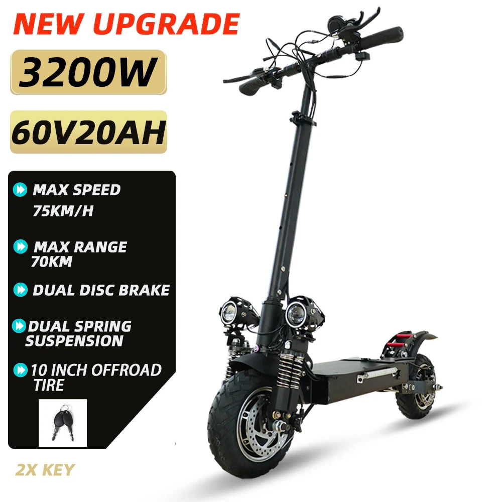 60V 20AH dual motor