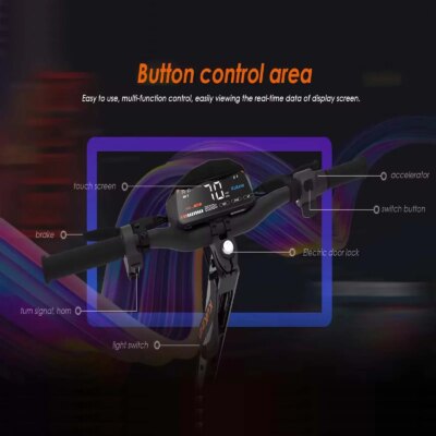 kukirin G4 high quality 2000w motor 60v20ah battery electric scooter LED display top speed 70km/h 11 inch tires foldable scooter - Image 3