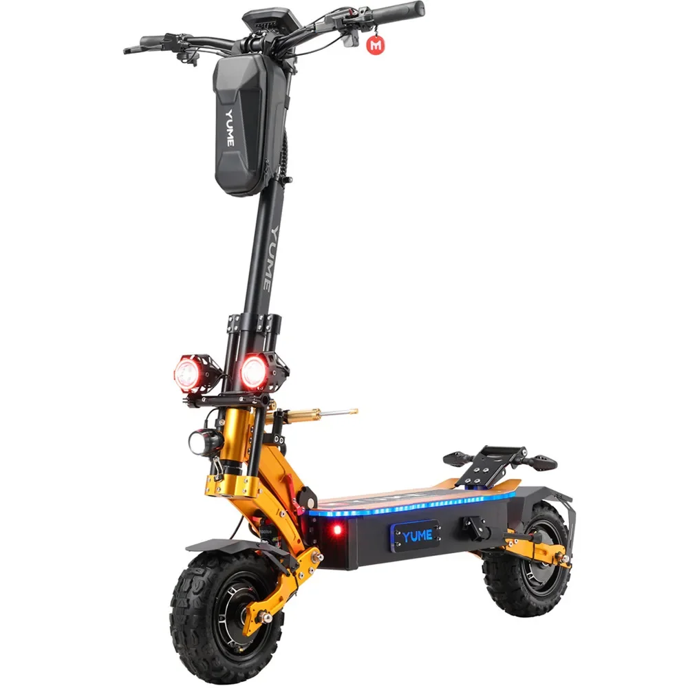 YUME X11+ 6000W Dual Motor Electric Scooter 60V-30AH Adult Off-road Electric Scooter Max Speed 95KM/H Brushless Motor 100KM YUME X11+ 6000W Dual Motor Electric Scooter 60V-30AH Adult Off-road Electric Scooter Max Speed 95KM/H Brushless Motor 100KM