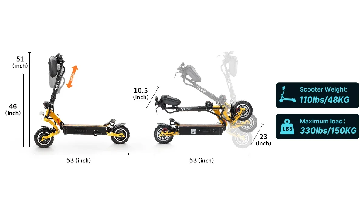YUME X11+ 6000W Dual Motor Electric Scooter 60V-30AH Adult Off-road Electric Scooter Max Speed 95KM/H Brushless Motor 100KM YUME X11+ 6000W Dual Motor Electric Scooter 60V-30AH Adult Off-road Electric Scooter Max Speed 95KM/H Brushless Motor 100KM