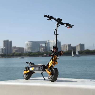YUME X11+ 6000W Dual Motor Electric Scooter 60V-30AH Adult Off-road Electric Scooter Max Speed 95KM/H Brushless Motor 100KM - Image 2