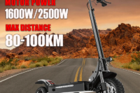 AJOOSOS X750 Electric Scooter Adults 52V 1600W 2500W Rear Motor 3 Speed Gear 65km/h 75km электросамокат E Scooter