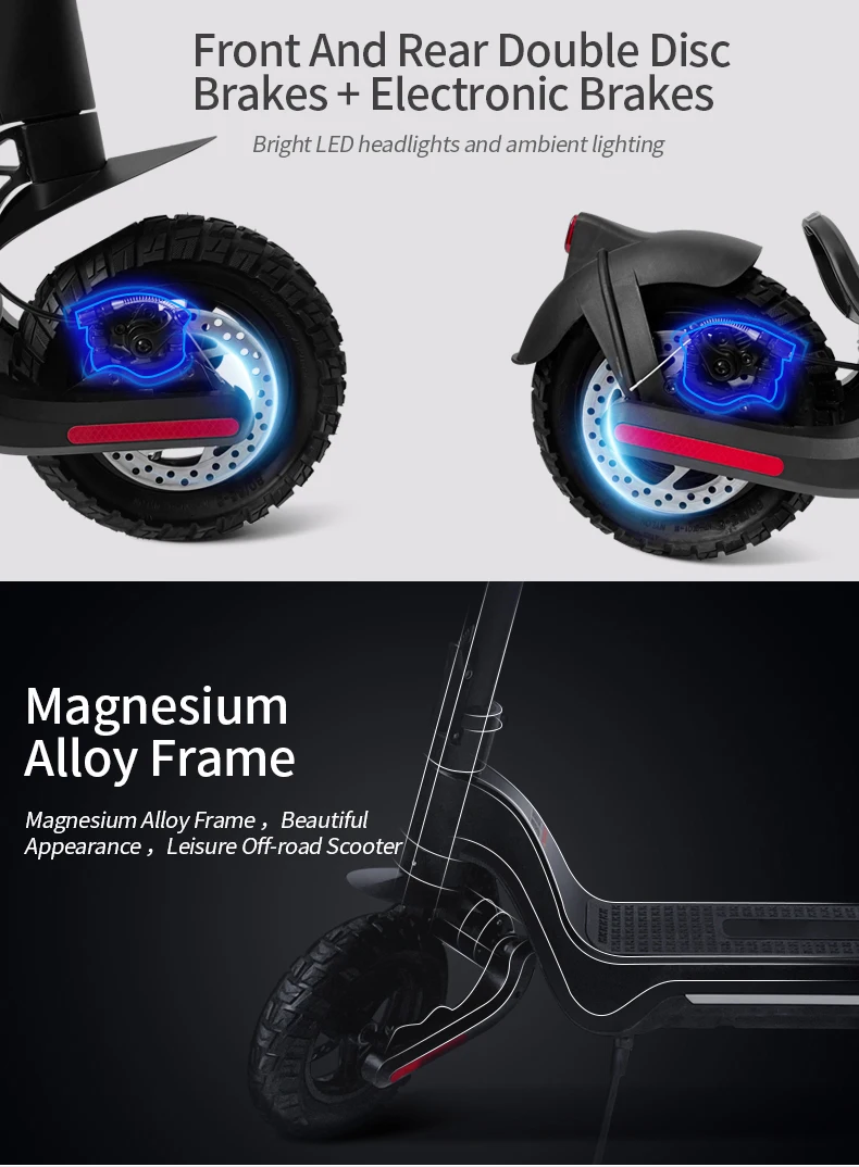 2000W 48v 18Ah Dual Motor Electric Scooter Adult 10 Inch Off-Road Tyres Urban SUV Scooter Max Speed 50km/h Range 50-70km 2000W 48v 18Ah Dual Motor Electric Scooter Adult 10 Inch Off-Road Tyres Urban SUV Scooter Max Speed 50km/h Range 50-70km