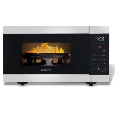 3-in-1 Air Fry Microwave Oven 900W Stainless Steel Convection Cooking Multi-Function Auto-Cook Air Fryer Countertop Kitchen - Image 2