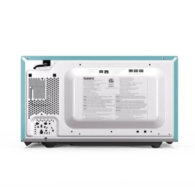 Retro Countertop Microwave Oven 0.7 Cu Ft 700 Watts Auto Menus Defrost Program Turntable Control Lock Digital Display Timer - Image 6