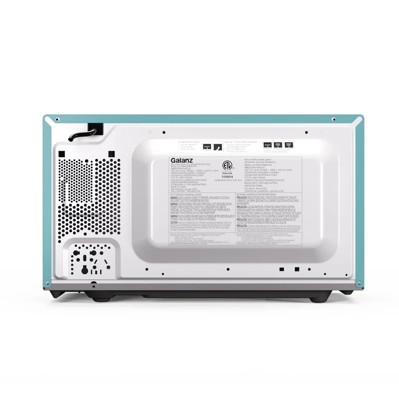 Retro Countertop Microwave Oven 0.7 Cu Ft 700 Watts Auto Menus Defrost Program Turntable Control Lock Digital Display Timer Retro Countertop Microwave Oven 0.7 Cu Ft 700 Watts Auto Menus Defrost Program Turntable Control Lock Digital Display Timer