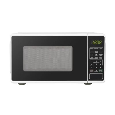 Compact Countertop Microwave Oven 700W Digital Display Kitchen Timer Child Safety Lockout Quick Set Defrost 10 Power Levels - Image 2