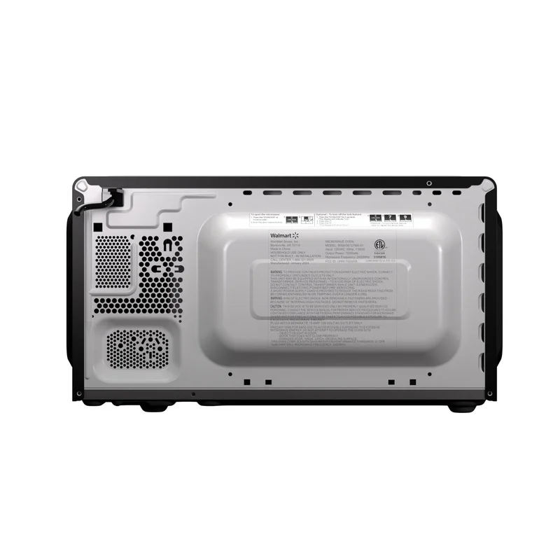 700W Compact Countertop Microwave Oven with LED Display Timer Child Lock 10 Power Levels Defrost Push Button Door 6 Quick Set 700W Compact Countertop Microwave Oven with LED Display Timer Child Lock 10 Power Levels Defrost Push Button Door 6 Quick Set